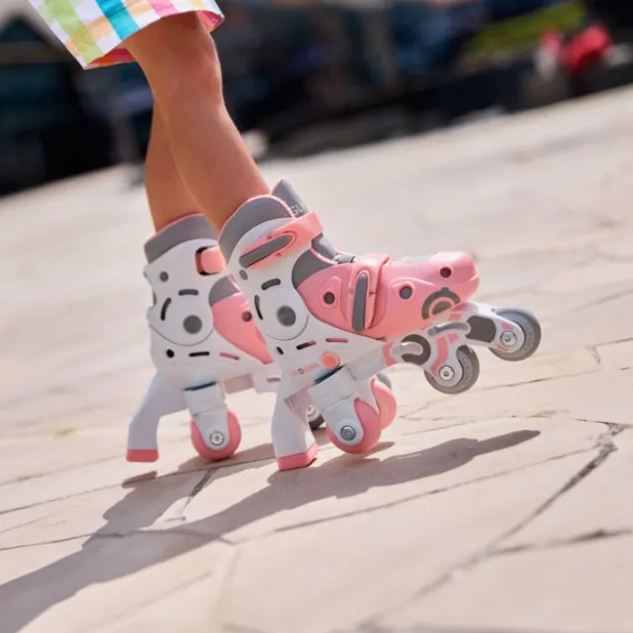 Patines evolutivos rosa pastel Talla 30-33 - Globber
