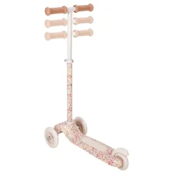Patinete blanco floral - Little Dutch