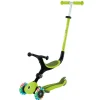 Patinete evolutivo 3 en 1 Go Up Active verde lima con luces - Globber