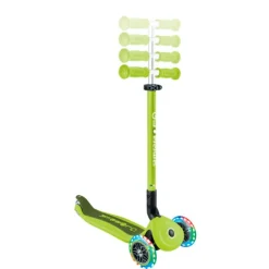 Patinete evolutivo 3 en 1 Go Up Active verde lima con luces - Globber