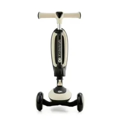 Patinete evolutivo 2 en 1 Halley blanco piedra con luces - Kinderkraft