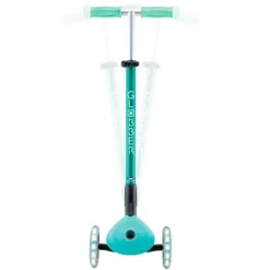 Patinete plegable Elite Glow con luces verde menta - Globber