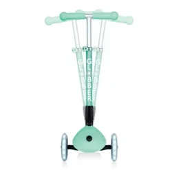 Patinete plegable Junior Foldable Eco verde menta con luces - Globber