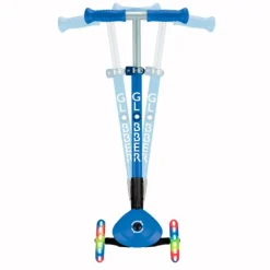 Patinete plegable Primo Foldable azul con luces - Globber