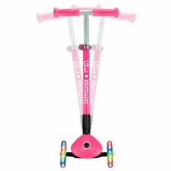 Patinete plegable Primo Foldable rosa con luces - Globber