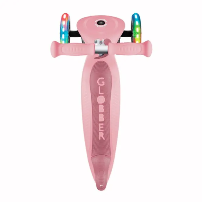 Patinete plegable Primo Foldable rosa pastel con luces - Globber