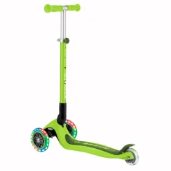 Patinete plegable Primo Foldable verde lima con luces - Globber