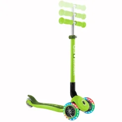Patinete plegable Primo Foldable verde lima con luces - Globber