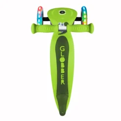 Patinete plegable Primo Foldable verde lima con luces - Globber