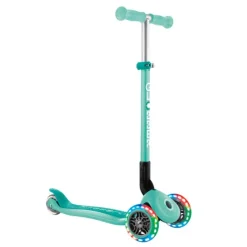 Patinete plegable Primo Foldable verde menta con luces - Globber