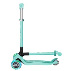 Patinete plegable Primo Foldable verde menta con luces - Globber