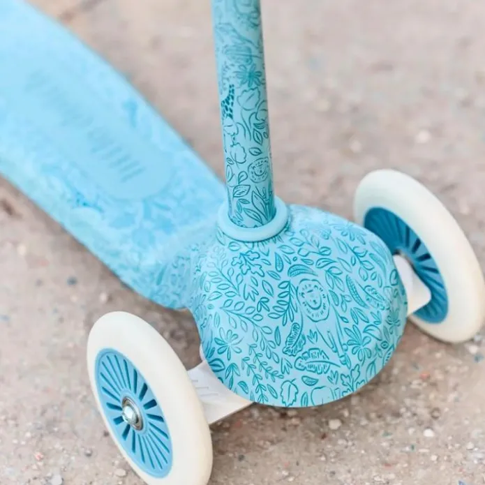 Patinete Safari Friends azul - Little Dutch