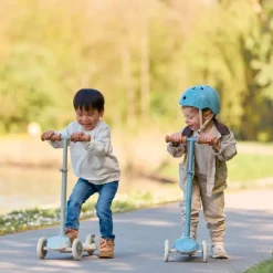 Patinete Safari Friends verde - Little Dutch