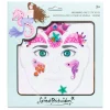 Pegatinas con cristales para la cara sirena - Great Pretenders