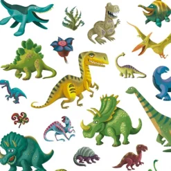 Pegatinas dinosaurios (160) - Djeco