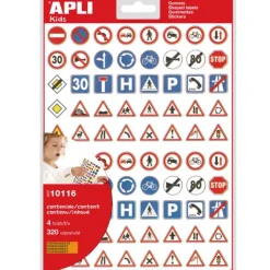 Pegatinas Gomets Señales de tráfico (320) - Apli