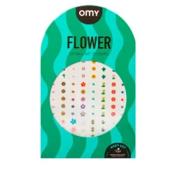 Pegatinas para uñas Flores (120) - Omy