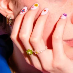 Pegatinas para uñas Flores (120) - Omy