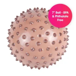 Pelota sensorial con púas Boho Chic café - Edushape