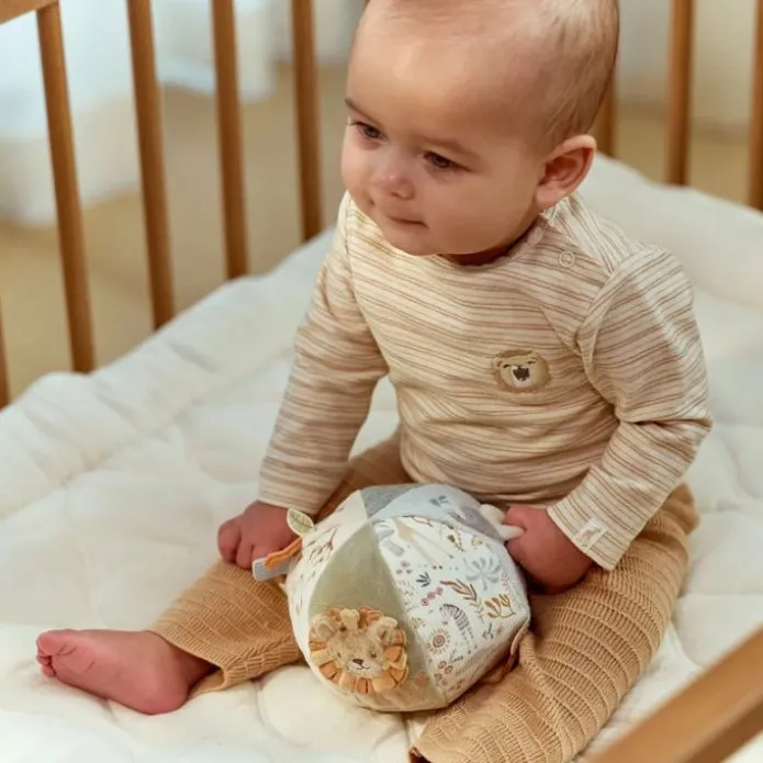Pelota sensorial de peluche Safari Friends - Little Dutch