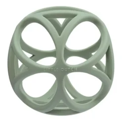 Pelota sensorial de silicona verde - Little Dutch