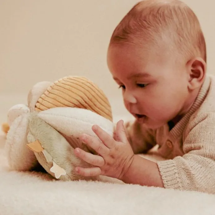 Pelota sensorial Montessori Newborn Naturals - Little Dutch