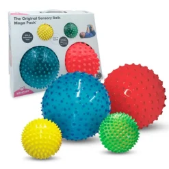 Pelotas sensoriales con púas Mega Pack (4) - Edushape