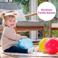 Pelotas sensoriales con púas Mega Pack (4) - Edushape