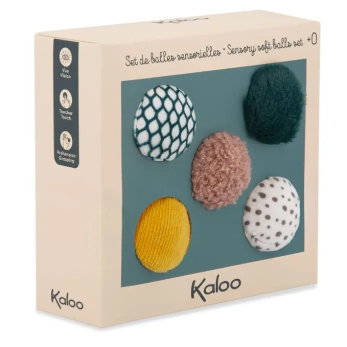 Pelotas sensoriales de peluche (5) - Kaloo
