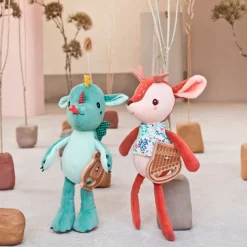 Peluche musical con colgador Joe - Lilliputiens