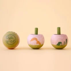 Peonza de madera Little World Nature - Londji