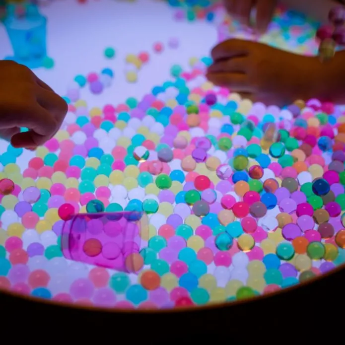 Perlas de gel sensoriales de colores 230 g