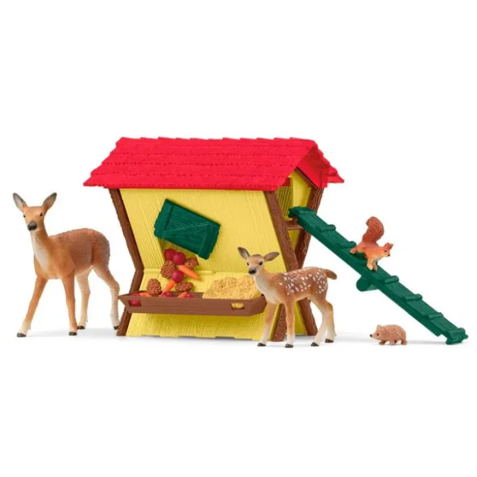 Pesebre con comida y animales Farm World - Schleich