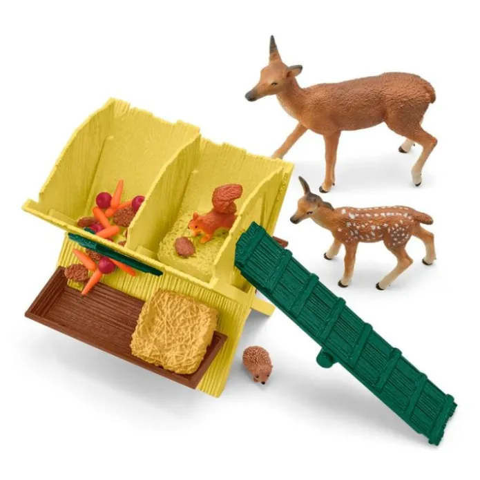 Pesebre con comida y animales Farm World - Schleich