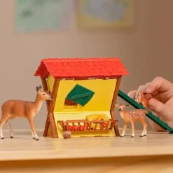 Pesebre con comida y animales Farm World - Schleich