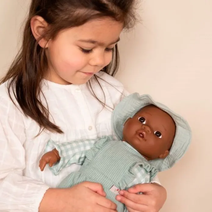 Peto con camisa y gorrito para muñecas Lily y Noa - Little Dutch