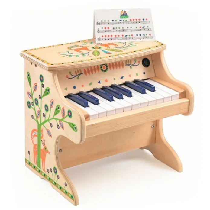Piano eléctrico de madera Animambo - Djeco