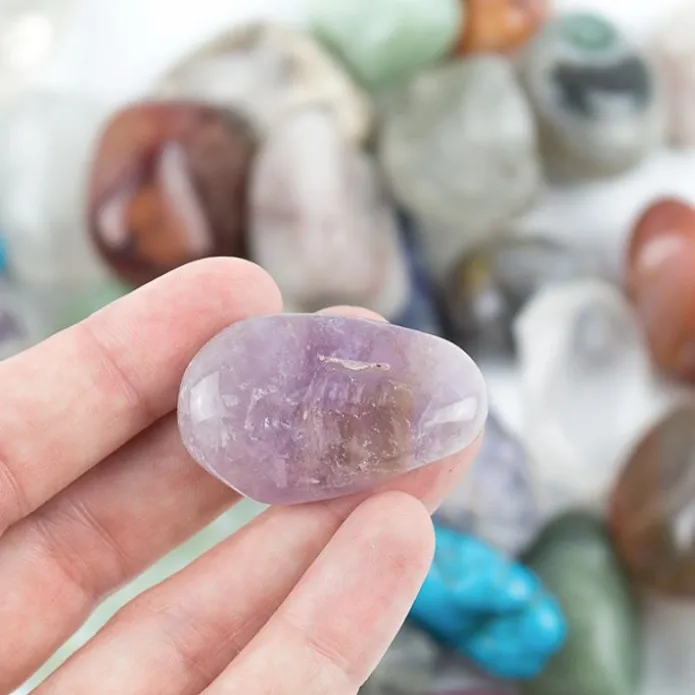 Piedras preciosas pulidas 500 g - Deukaliptus