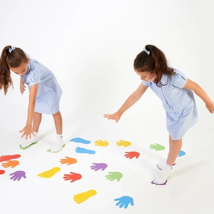 Pies sensoriales de colores (12) - EDX Education