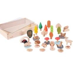 Piezas de bosque de madera (37) - TickiT