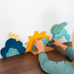Piezas de madera para construir El clima (13) - Grimm's