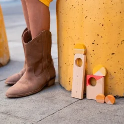 Piezas de madera para construir una ciudad Happy Place (40) - Grapat