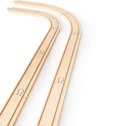 Piezas de madera para extender las vías de tren (27) - Hape