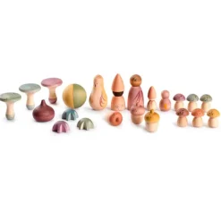 Piezas de madera personajes de cuentos Moonlight (22) - Grapat