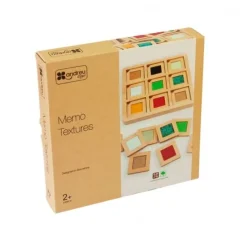 Piezas de madera táctiles para emparejar - Andreu Toys