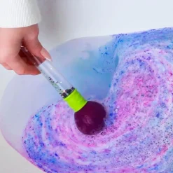 Pincel mágico con 4 bombas de baño - Zimpli Kids