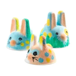 Pintura de dedos 3 conejos de Pascua - Djeco