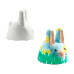 Pintura de dedos 3 conejos de Pascua - Djeco