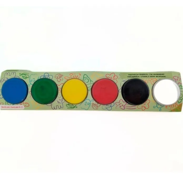 Pintura de dedos orgánica 20 ml (6) - ChildGen