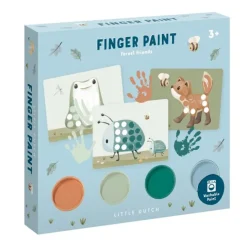 Pinturas de dedos y láminas Amigos del bosque - Little Dutch